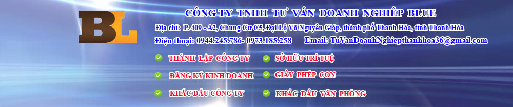 Đăng ký kinh doanh tại Thanh Hóa